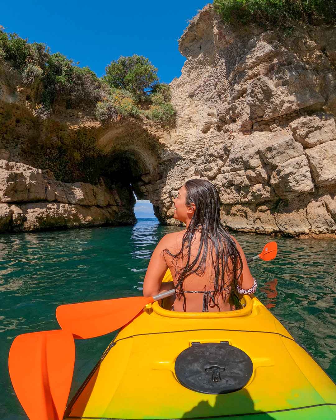 Kayak tour in Sorrento